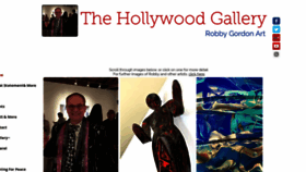 What Thehollywoodgallery.com website looked like in 2018 (5 years ago)