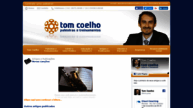 What Tomcoelho.com.br website looked like in 2018 (7 years ago)
