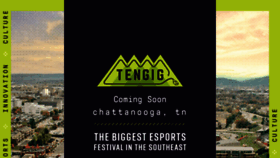 What Tengigfestival.com website looked like in 2018 (5 years ago)