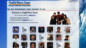 What Trafficwave.team website looked like in 2018 (5 years ago)