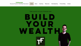 What Trufinancials.com website looked like in 2018 (5 years ago)