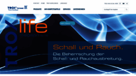 What Troxhesco.ch website looked like in 2018 (5 years ago)