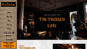 What Thepressedcafe.com website looked like in 2018 (5 years ago)
