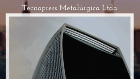 What Tecnopressmetalurgica.com.br website looked like in 2018 (5 years ago)