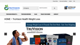 What Truvisionshop.com website looked like in 2018 (5 years ago)