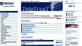 What Teletrust.de website looked like in 2018 (5 years ago)