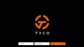 What Tacocs.com website looked like in 2018 (5 years ago)