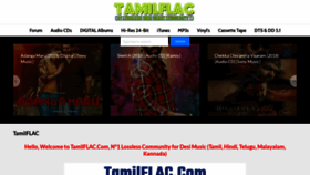 What Tamilflac.com website looked like in 2018 (5 years ago)