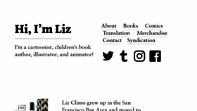 What Thelittleworldofliz.com website looked like in 2018 (5 years ago)