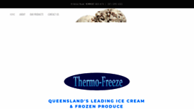 What Thermofreeze.com.au website looked like in 2018 (5 years ago)