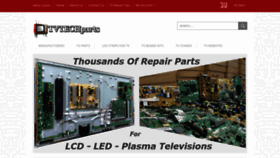 What Tvtechparts.com website looked like in 2018 (5 years ago)