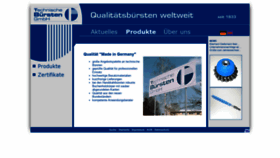What Technische-buersten.de website looked like in 2018 (5 years ago)