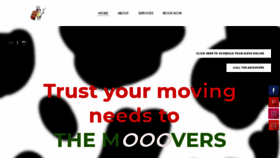 What Themooovers.com website looked like in 2018 (5 years ago)