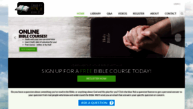 What Thisisyourbible.com website looked like in 2018 (5 years ago)