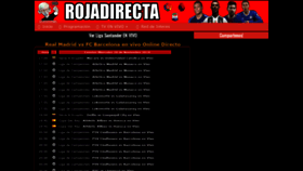 What Tvrojadirecta.me website looked like in 2018 (5 years ago)