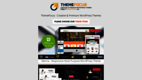 What Themefocus.co website looked like in 2018 (5 years ago)