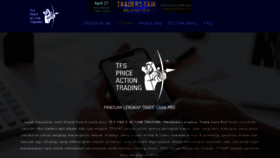 What Tfspriceaction.com website looked like in 2018 (5 years ago)