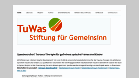 What Tuwasstiftung.de website looked like in 2018 (5 years ago)