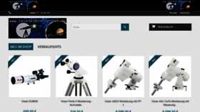 What Teleskop-shop-ost.de website looked like in 2018 (5 years ago)