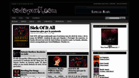 What Todopunk.com website looked like in 2018 (5 years ago)