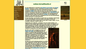What Taalfilosofie.nl website looked like in 2018 (5 years ago)
