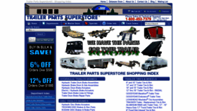 What Trailerpartssuperstore.com website looked like in 2018 (5 years ago)