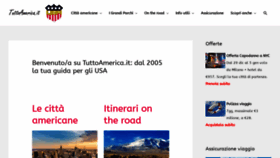 What Tuttoamerica.it website looked like in 2018 (5 years ago)