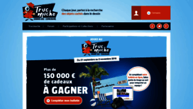 What Trucmuche.fr website looked like in 2018 (5 years ago)