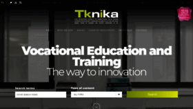 What Tknika.eus website looked like in 2018 (5 years ago)
