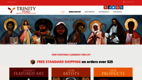 What Trinitystores.com website looked like in 2018 (5 years ago)
