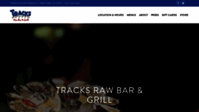 What Tracksbargrill.com website looked like in 2018 (5 years ago)