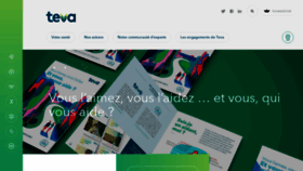 What Teva-sante.fr website looked like in 2018 (5 years ago)