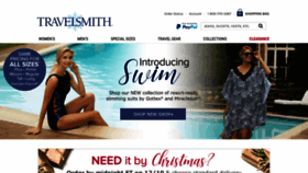 What Travelsmith.com website looked like in 2018 (5 years ago)