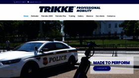 What Trikkemobility.com website looked like in 2018 (5 years ago)