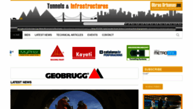What Tunnels-infrastructures.com website looked like in 2018 (5 years ago)