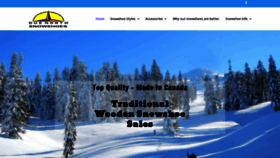 What Totalsnowshoes.com website looked like in 2018 (5 years ago)
