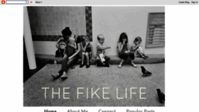 What Thefikelife.com website looked like in 2018 (5 years ago)