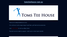 What Tomsteehouse.com.au website looked like in 2018 (5 years ago)