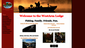 What Thewestarmlodge.com website looked like in 2018 (5 years ago)