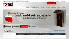 What Tplast.com.pl website looked like in 2018 (5 years ago)