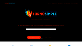 What Turnosimple.com.ar website looked like in 2018 (5 years ago)