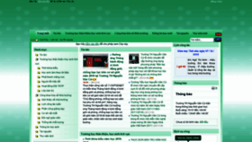 What Thnguyenvancu.dongtrieu.edu.vn website looked like in 2018 (5 years ago)
