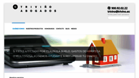What Trivino.es website looked like in 2018 (5 years ago)