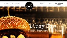 What Tipsycowla.com website looked like in 2018 (5 years ago)