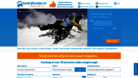 What Teamuitje.nl website looked like in 2018 (7 years ago)