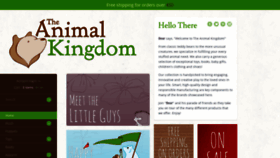 What Theanimalkingdom.com website looked like in 2018 (5 years ago)