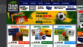What Teamsportbanners.com website looked like in 2018 (5 years ago)