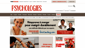 What Test.psychologies.com website looked like in 2018 (5 years ago)