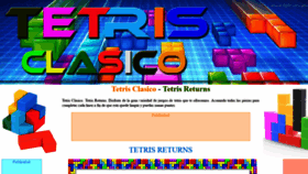 What Tetrisclasico.com website looked like in 2018 (5 years ago)