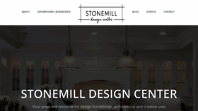 What Thestonemilldesigncenter.com website looked like in 2018 (5 years ago)